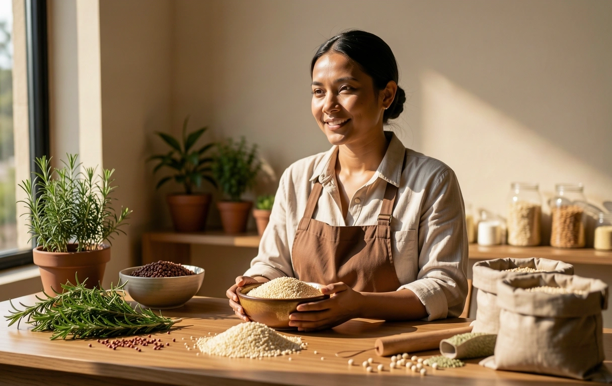 Textura de superalimentos peruanos
